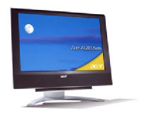 Acer AL2032wm, Widescreen Design 20  LCD , S-Video, DVI & Analog, SCART (ET.L380B.043)